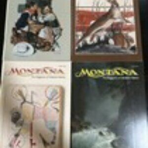 Lot of 4 Montana The Magazine of Western History Various From The Years 2005